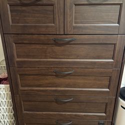Brown dresser