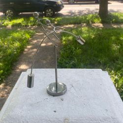 Sunnytech Weight-Lifting Stainless Physics Balancing Tumbler Kinetic Art Balance sculpture