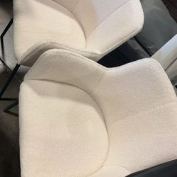 🔥new 🔥Beige Accent Arm Chairs with Stable Black Metal Support, of 2, Foam Filled for A Graceful Area 2 Structure, Peaceful Seat $ 120