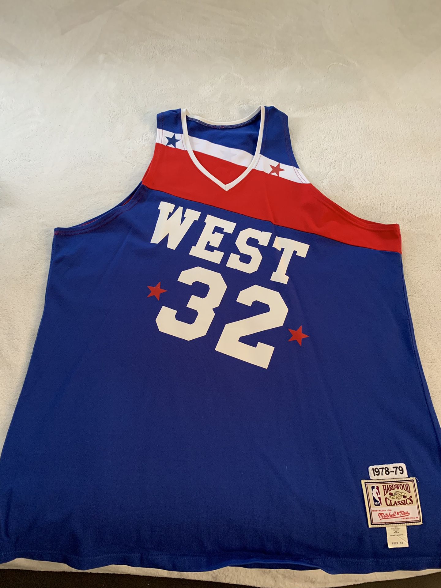 Denver Nuggets David Thompson West All-Star Mitchell and Ness throwback  jersey Size 52 for Sale in Denver, CO - OfferUp