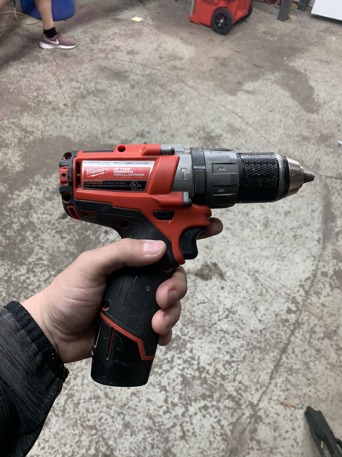 M12 Milwaukee hammer drill