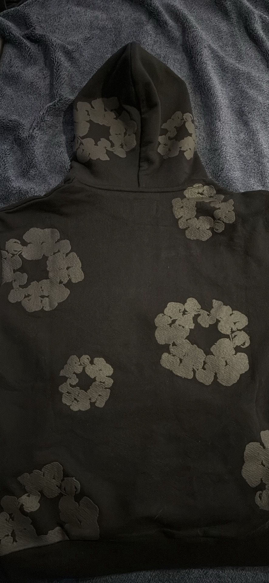 Denim Tears x Dover Street Market Hoodie (Black Floral)