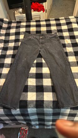 Faded Black Denim Jeans