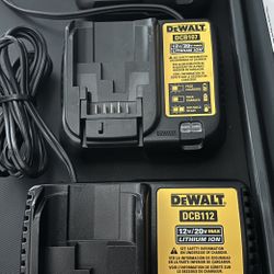 3 Dewalt Chargers 