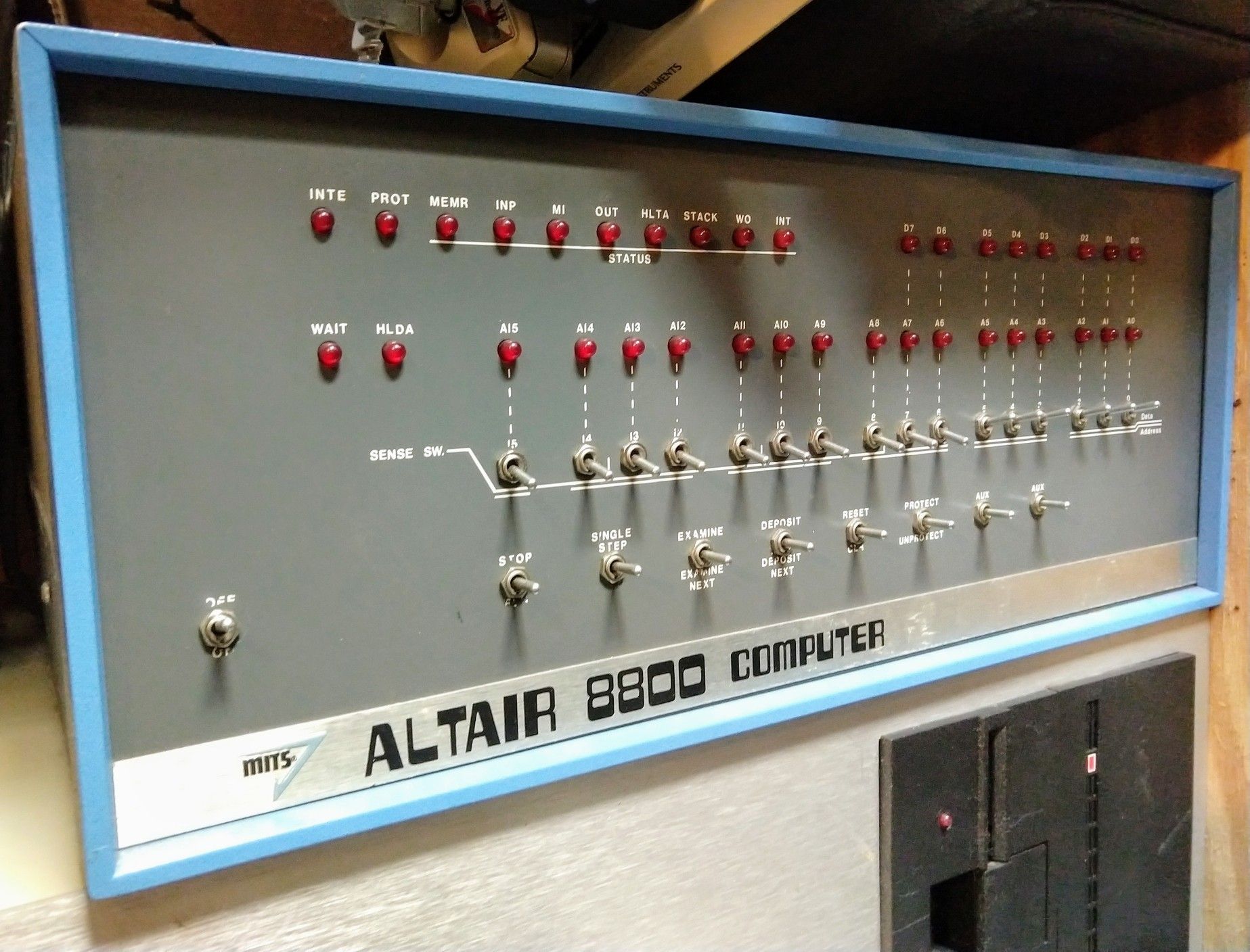 45 year old Altair 8800 computer