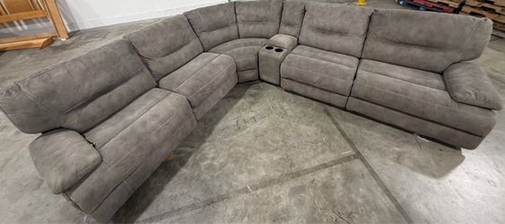 Power reclining sectional