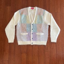 Supreme Grid Cardigan 