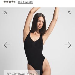 SKIMS neck thong bodysuit – size s