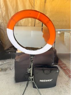 NEEWER Ring Light 18inch Kit: 55W 5600K Professional LED
