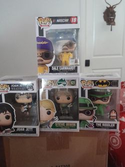 Funko dolls let me know which ones your interested in.