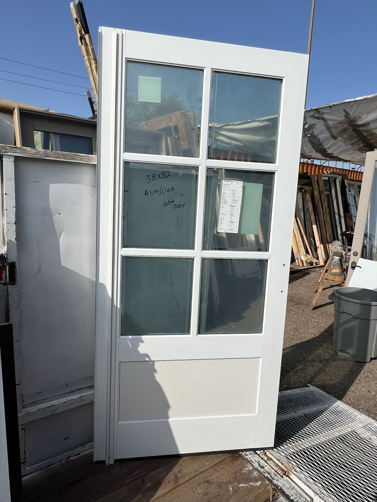 Exterior Glass Door 42x86