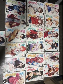 Rent a girlfriend magna! Volume 1-21 , 2 are missing.