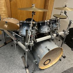Drums With Zildjian Cymbals