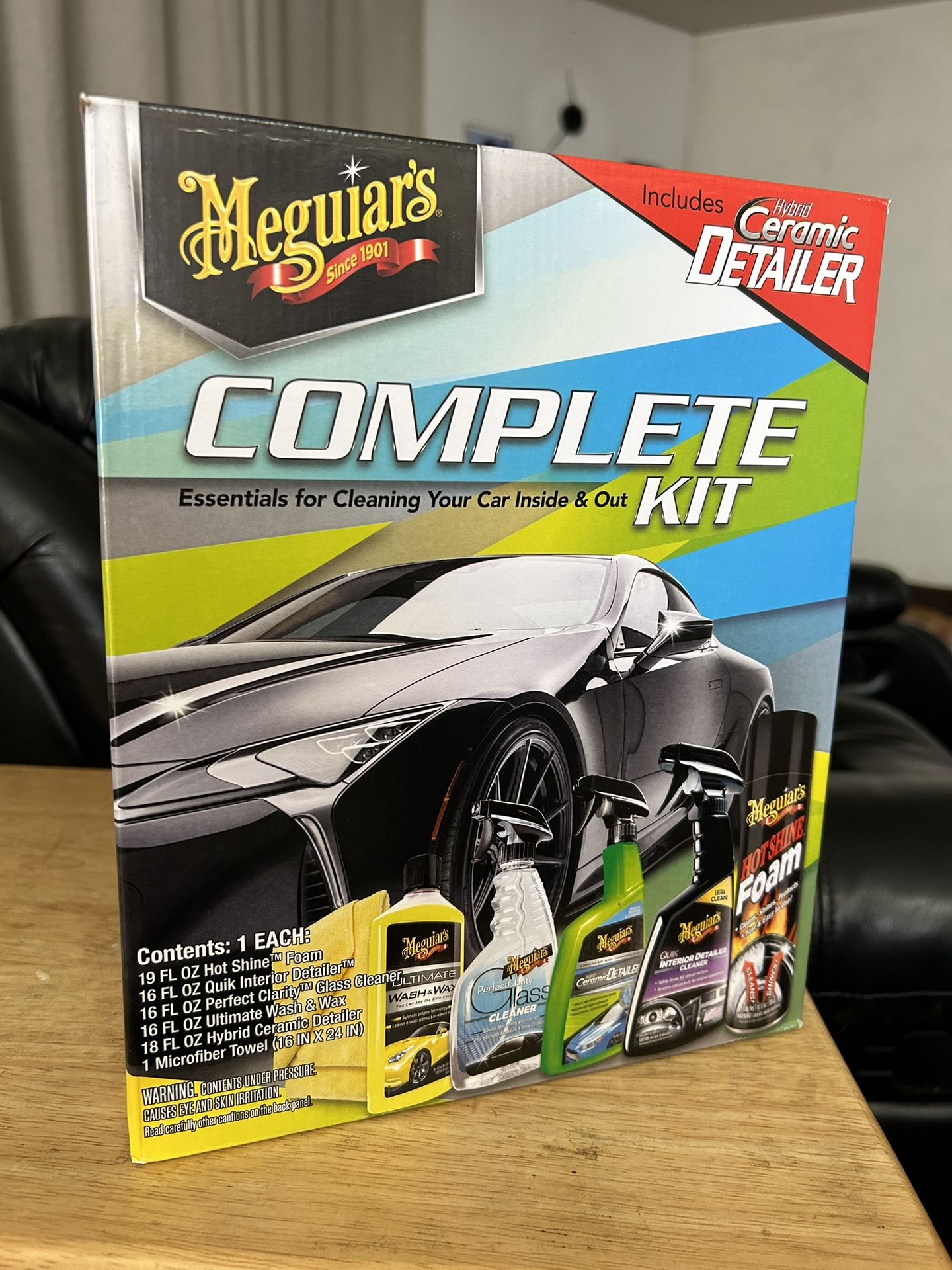MEGUIAR’S COMPLETE CAR & TRUCK DETAIL KIT GREAT CHRISTMAS GIFT FOR CAR & TRUCK LOVERS CHECK OUT MY PROFILE FOR MORE GREAT ITEMS