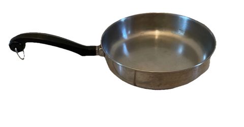 Vtg Farberware 8" Skillet Fry Pan Aluminum Clad Stainless Steel FJ NoLid