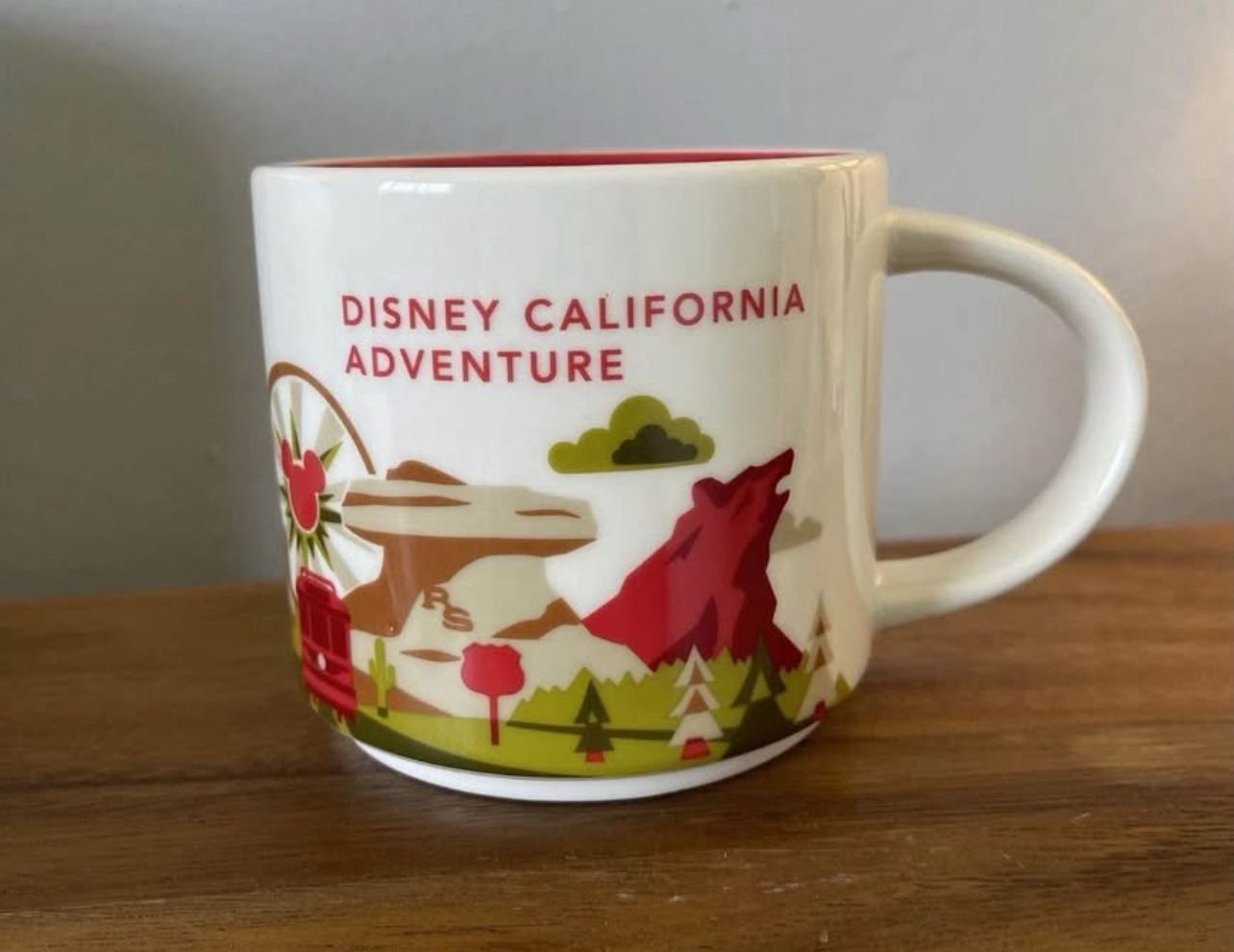 Starbucks You Are Here Mug Disney California Adventure Edition 