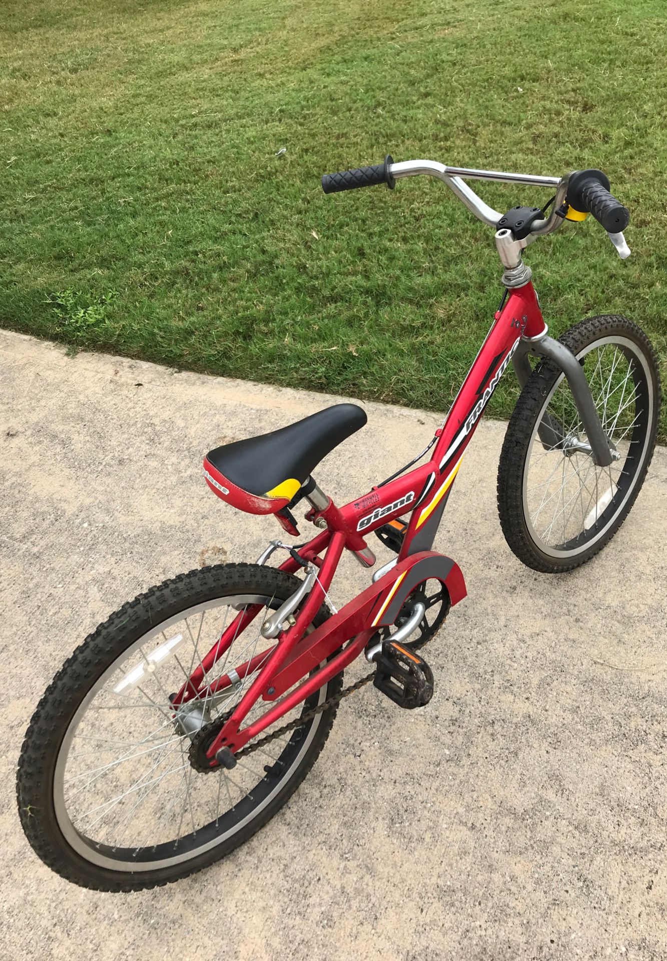 20 inch GIANT BMX bike Red