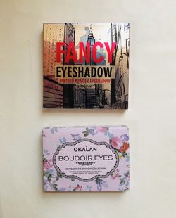 Eyeshadow palettes