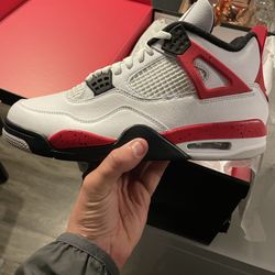 Jordan 4 Red Cement 