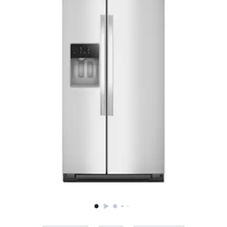 Whirlpool - 28.7 Cu. Ft. Side-by-Side Refrigerator with TruCool System - Fingerprint-Resistant Stainless Finish