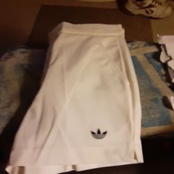 Adidas Mens White Size 32 Tennis Shorts 