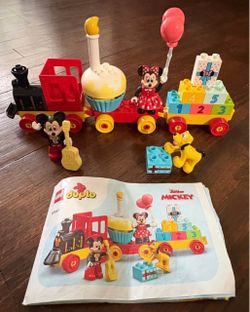 Lego Duplo Mickey Birthday Train Car Parade Disney 10941 Minnie Mouse Pluto Gift