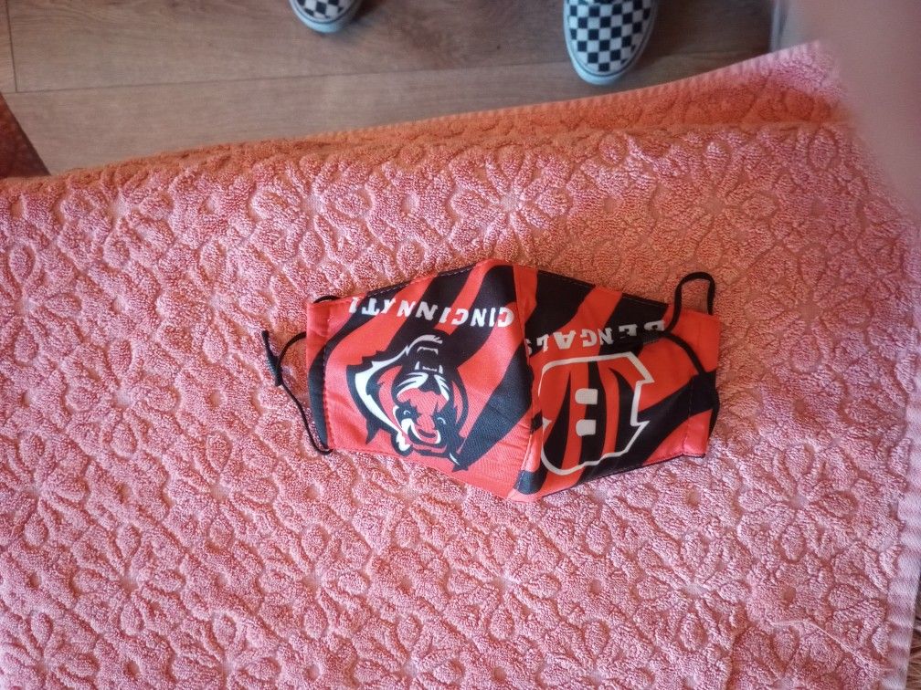 Cincinnati Bengals Face Masks