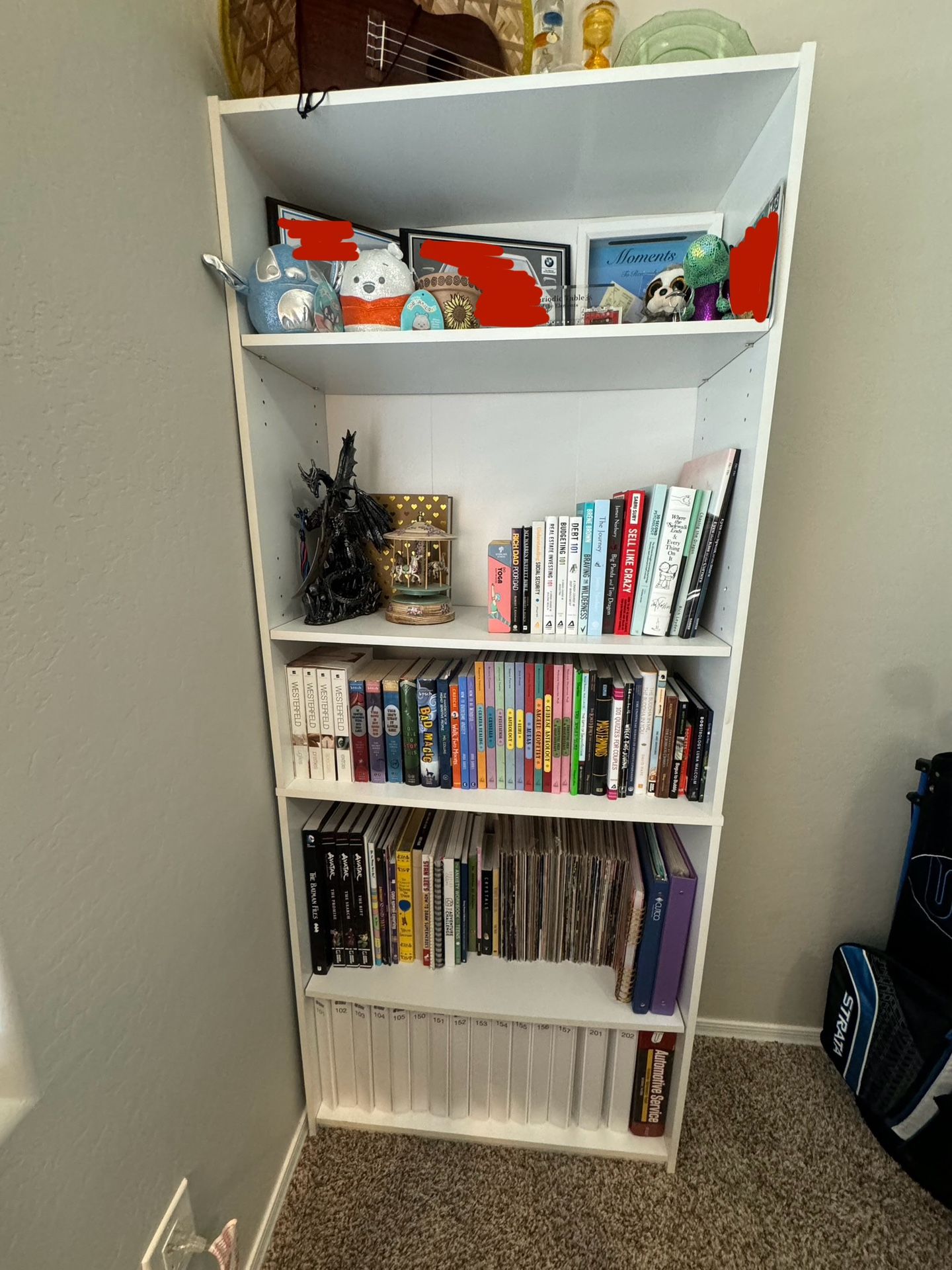 White Bookshelf (read Description)