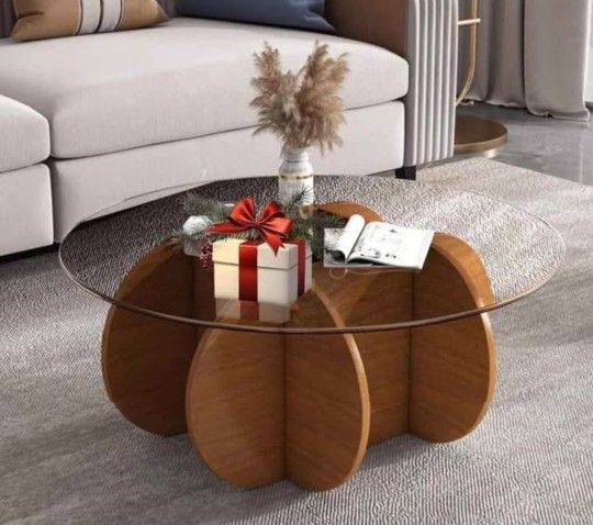Glass Top Coffee Table
