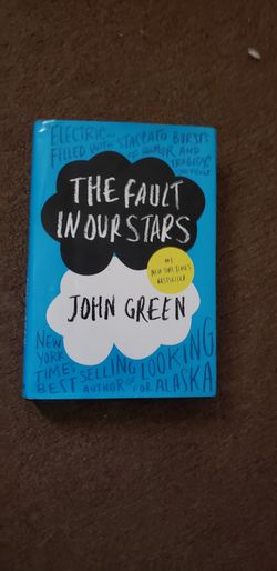 Fualt in our stars hard cover new
