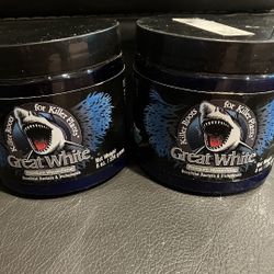 PLS READ IN FULL-Great White-8 Oz -1 Full One Left