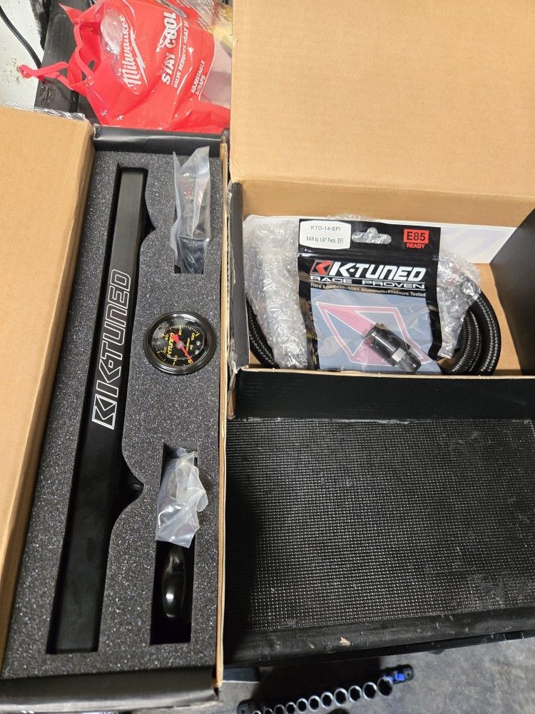 Honda Civic Si Fg2 2007 Ktuned Fuel Rail Kit Brand New And Fuel Line Kit Parts