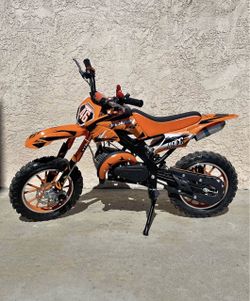 New 50Cc Gas Mini Dirt Bike Kids Bike