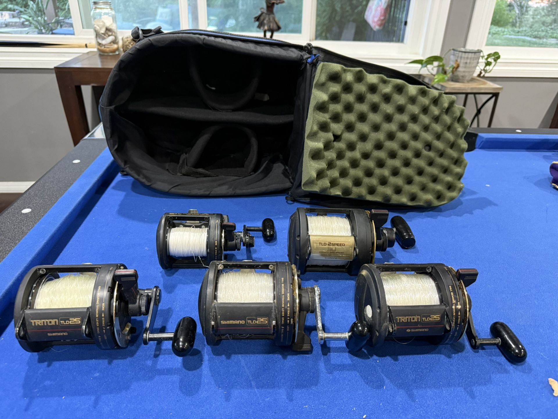 SHIMANO TLD SALTWATER FISHING REEL PACK FOR TUNA,YELLOWTAIL