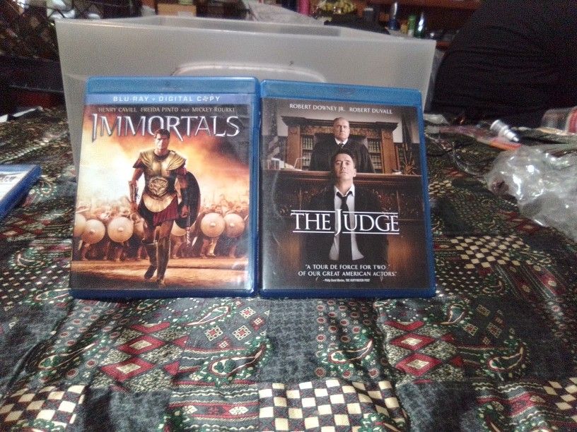 2 Movie Blu-ray Bundle