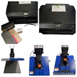 *Bundle* Fancierstudio Shirt Press Machine AND sublimation printer~Read the description for answers