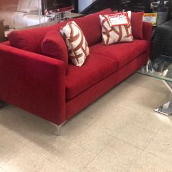 RED “HOT” SOFA