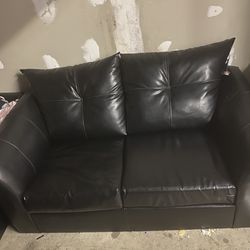 Leather  Sofa And Loveseat