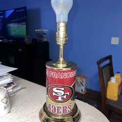 Table lamp San Francisco 49ers
