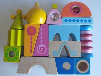 Haba Cordoba Sensory Blocks 15 Piece Set. Made in Germany. Waldorf Montessori