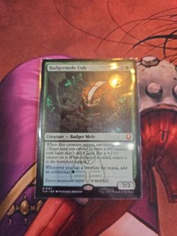 Magic The Gathering Badgermole Cub Avatar the last airbender