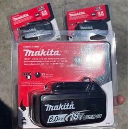 Makita Battery 6.0ah 18v