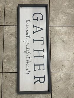 Decorative sign