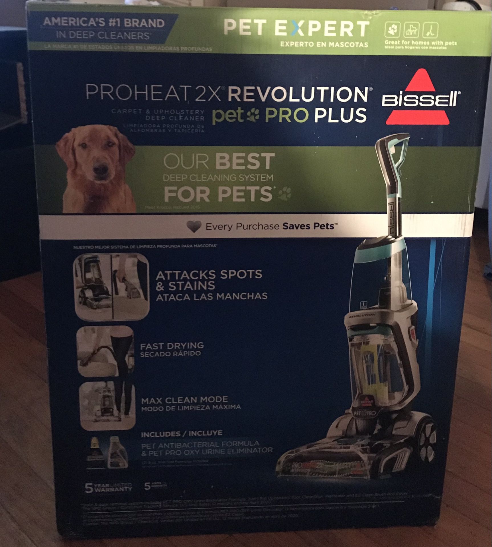 Bissell Preheat 2x Revolution Pet Pro Plus
