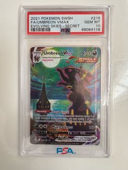 2021 Umbreon Vmax - Evolving Skies - PSA 10