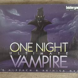 NEW and SEALED Bezier Games BEZVAMP One Night Ultimate Vampire Game just $10 xox