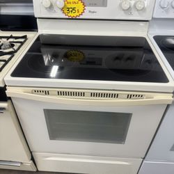 USED WHIRLPOOL ELECTRIC STOVE 