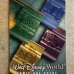 1998 Walt Disney World ticket collectible