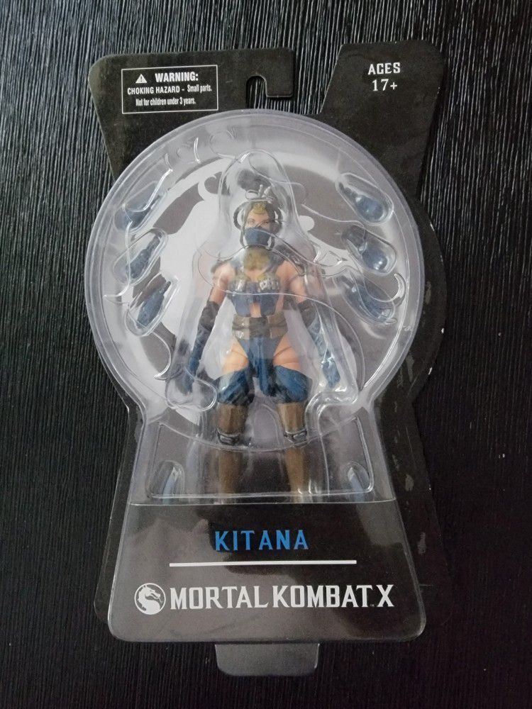 Mortal Kombat X Series 2 KITANA 6" Action Figure Mezco Toyz
