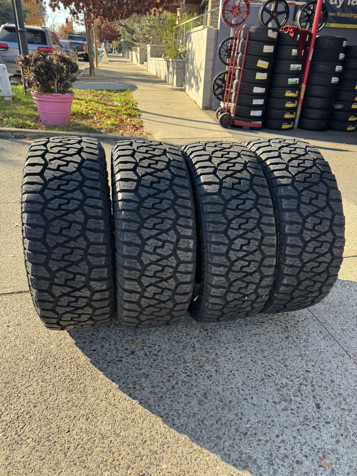 35-12-50-20 All Terrain Tires 12 Ply 1250$ Installed Free Align